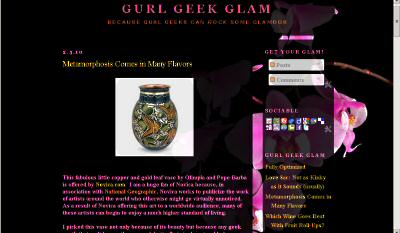 Gurl Geek Glam Blog